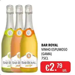 Central Cash bar royal vinho espumoso (gama) promoção