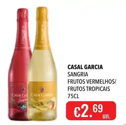 Central Cash Casal Garcia sangria frutos vermelhos/frutos tropicais promoção