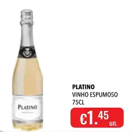 Central Cash platino vinho espumoso promoção