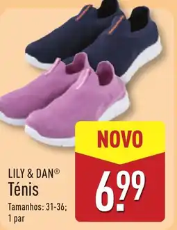 ALDI LILY & DAN Ténis promoção