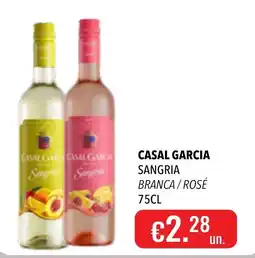 Central Cash Casal Garcia Sangria Branca / Rosé promoção