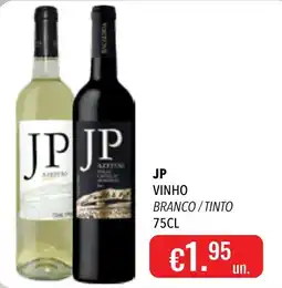 Central Cash jp vinho branco / tinto promoção