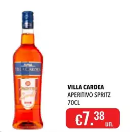 Central Cash villa cardea aperitivo spritz promoção