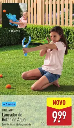 ALDI TOYLINO Lançador de Bolas de Agua promoção
