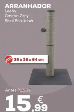 Kiwoko Arranhador leeby gaston grey promoção