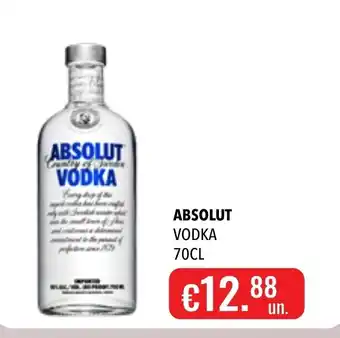 Central Cash Absolut vodka promoção