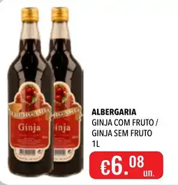 Central Cash Albergaria ginja com fruto / ginja sem fruto promoção