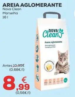 Kiwoko Areia aglomerante nova clean promoção