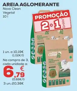 Kiwoko Areia aglomerante nova clean vegetal promoção