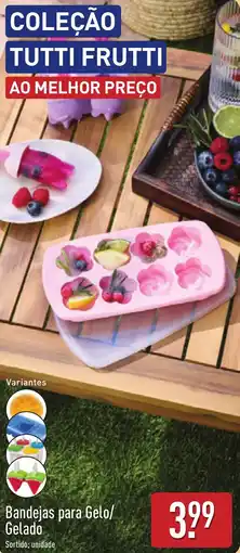 ALDI Bandejas para Gelo/ Gelado promoção