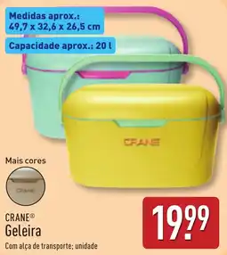 ALDI CRANE Geleira promoção