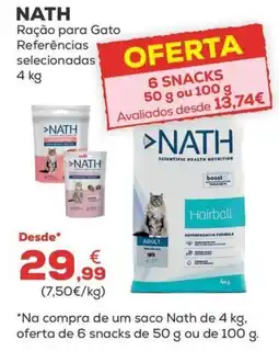 Kiwoko Nath ração para gato promoção