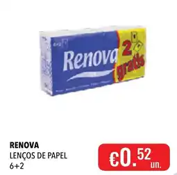 Central Cash Renova lenços de papel promoção