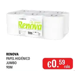Central Cash Renova papel higiénico jumbo promoção