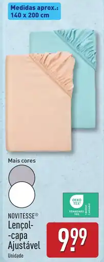 ALDI NOVITESSE Lençol-capa Ajustável promoção