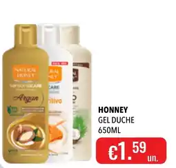 Central Cash Natural honey gel duche promoção