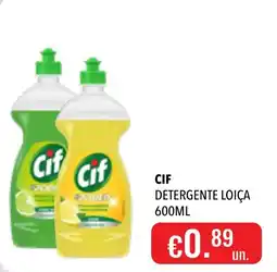 Central Cash Cif detergente loiça promoção