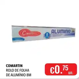 Central Cash Comartin rolo de folha de alumínio 8m promoção