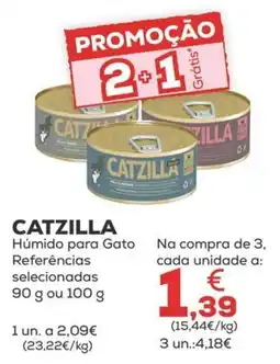 Kiwoko catzilla húmido para gato promoção