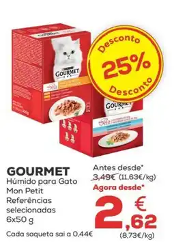 Kiwoko Gourmet húmido para gato mon petit promoção