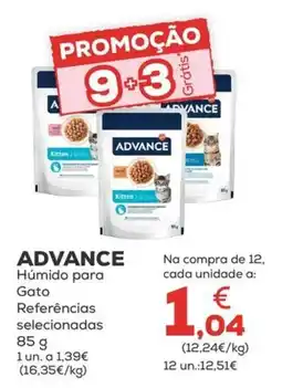 Kiwoko Advance Húmido para Gato promoção