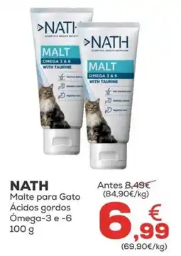 Kiwoko Nath malte para gato ácidos gordos ómega-3 e -6 promoção