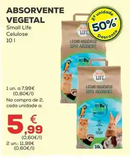 Kiwoko absorvente vegetal small life celulose promoção
