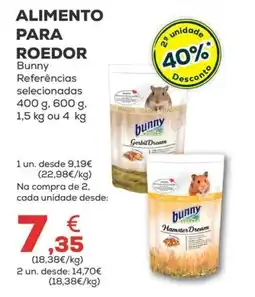 Kiwoko alimento para roedor bunny promoção