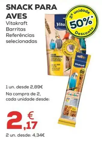Kiwoko snack para aves vitakraft promoção