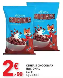 E.Leclerc Cereais Chocomax Nacional promoção
