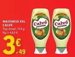 E.Leclerc Maionese xxl calvé promoção