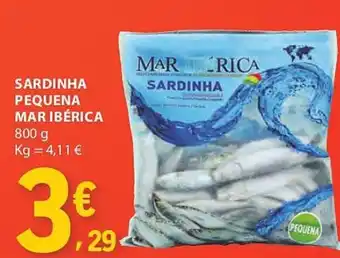 E.Leclerc sardinha pequena mar ibérica promoção