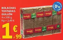 E.Leclerc bolachas tostadas gullón promoção