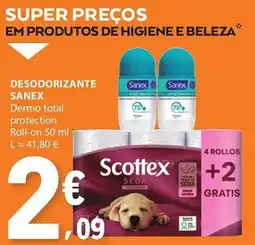 E.Leclerc Desodorizante sanex promoção