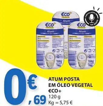 E.Leclerc Atum posta em óleo vegetal eco+ promoção