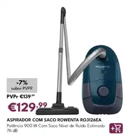 Radio Popular aspirador com saco rowenta ro3126ea promoção