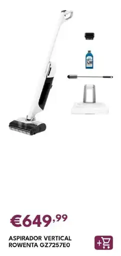 Radio Popular aspirador vertical rowenta gz7257e0 promoção