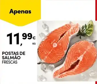 Continente Postas de salmão frescas promoção