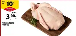 Continente Pato inteiro fresco promoção