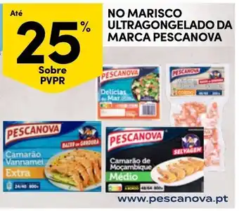Continente Pescanova Camarão Vannamei Extra promoção