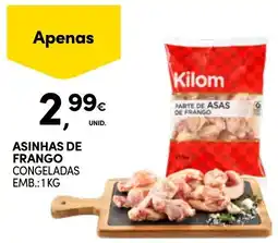 Continente Asinhas de frango kilom promoção