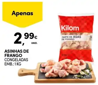 Continente Asinhas de frango kilom promoção