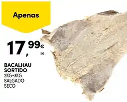 Continente Bacalhau sortido promoção