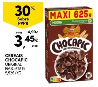 Continente Cereais chocapic original promoção
