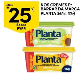 Continente Cremes p/ barrar planta promoção