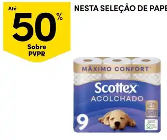 Continente Scottex acolchado promoção