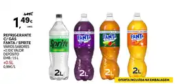 Continente refrigerante c/ gás fanta / sprite vários sabores promoção