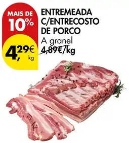 Pingo Doce Entremeada c/entrecosto de porco promoção