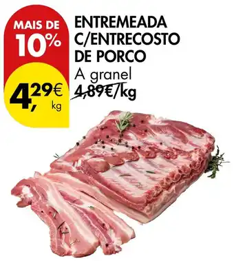 Pingo Doce Entremeada c/entrecosto de porco promoção
