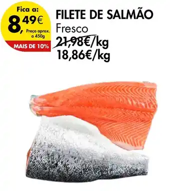 Pingo Doce filete de salmão fresco promoção